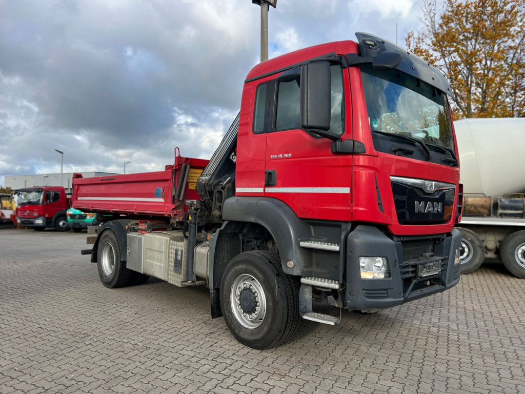 MAN TG-S 2-Achs Allradkipper Kran 18.360 4x4 BL Funk - Kipper, Autokran: das Bild 2 MAN TG-S 2-Achs Allradkipper Kran 18.360 4x4 BL Funk - Kipper, Autokran: das Bild 2