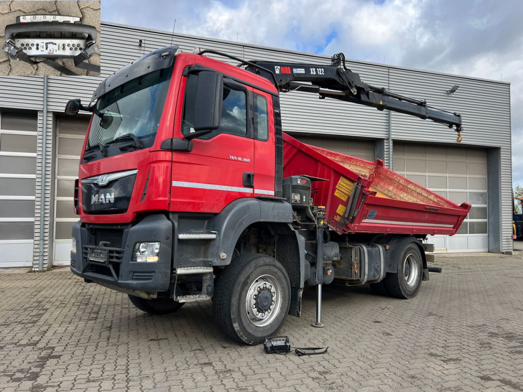 MAN TG-S 2-Achs Allradkipper Kran 18.360 4x4 BL Funk - Kipper, Autokran: das Bild 1 MAN TG-S 2-Achs Allradkipper Kran 18.360 4x4 BL Funk - Kipper, Autokran: das Bild 1