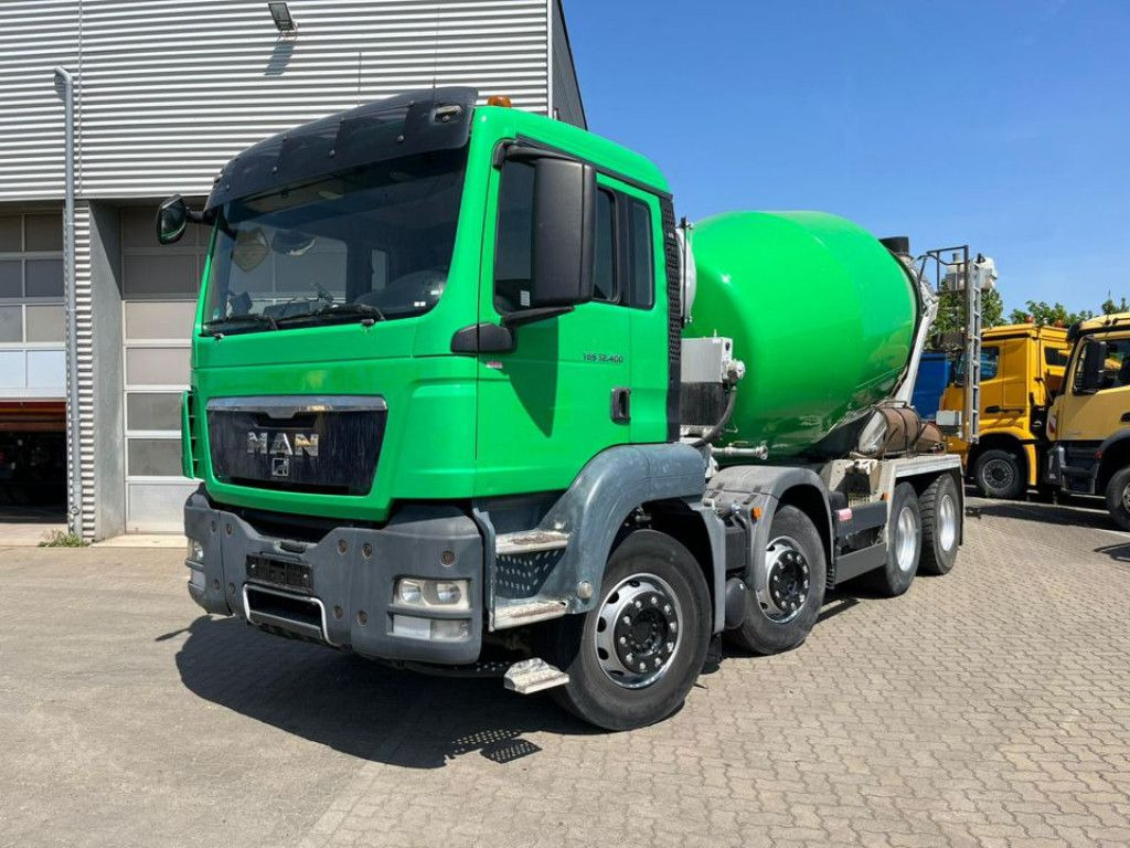 MAN TG-S 32.400 8x4 BB Betonmischer Stetter 9m³ deut - Fahrmischer: das Bild 1 MAN TG-S 32.400 8x4 BB Betonmischer Stetter 9m³ deut - Fahrmischer: das Bild 1