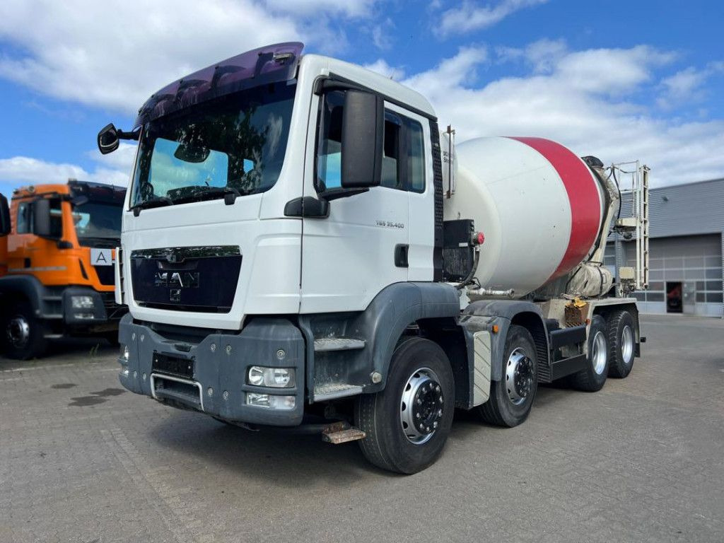 MAN TG-S 35.400 8x4 BB Betonmischer 35To Chsassis, A - Fahrmischer: das Bild 1 MAN TG-S 35.400 8x4 BB Betonmischer 35To Chsassis, A - Fahrmischer: das Bild 1