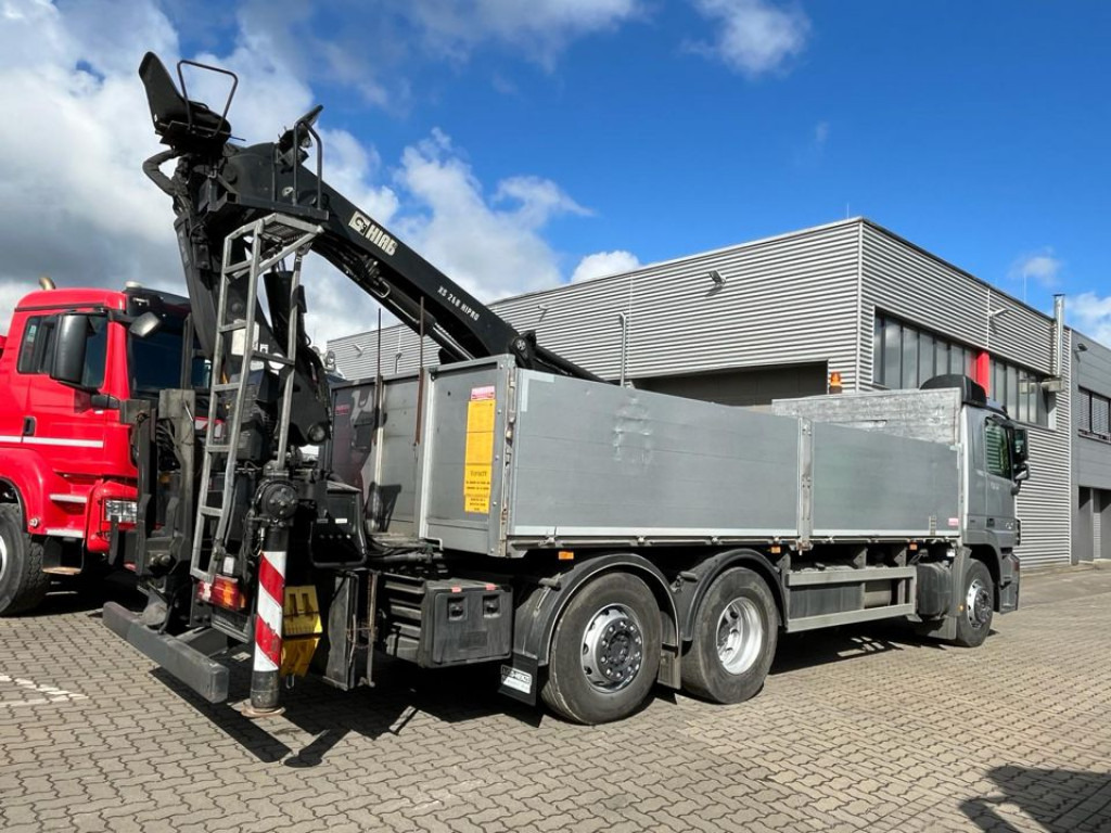 Pritsche LKW, Autokran MERCEDES-BENZ Mercedes-Benz Actros Pritsche Heckkran 2546 L 6x2  Hiab 288 6xhyd: das Bild 6