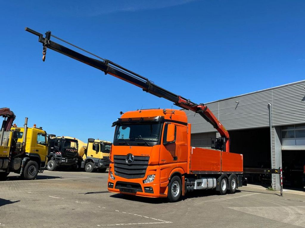 Mercedes-Benz Actros 2648 L 6x2 Pritsche Heckkran 3xhydr.Aussc - Pritsche LKW, Autokran: das Bild 1 Mercedes-Benz Actros 2648 L 6x2 Pritsche Heckkran 3xhydr.Aussc - Pritsche LKW, Autokran: das Bild 1