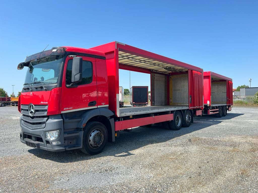 Mercedes-Benz Antos 2540 L 6x2 Pritsche LBW Mercedes-Benz Antos 2540 L 6x2 Pritsche LBW - Getränkeaufbau LKW: das Bild 2 Mercedes-Benz Antos 2540 L 6x2 Pritsche LBW Mercedes-Benz Antos 2540 L 6x2 Pritsche LBW - Getränkeaufbau LKW: das Bild 2