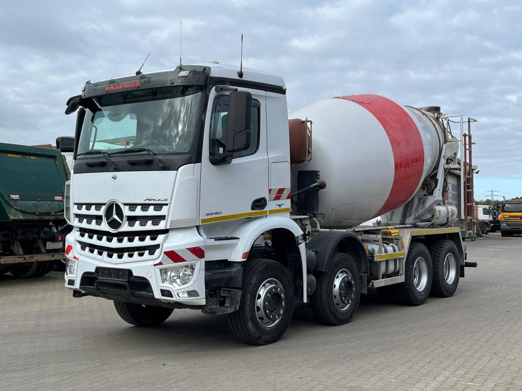 Mercedes-Benz Arocs 3240 B 8x4 Betonmischer - Fahrmischer: das Bild 1 Mercedes-Benz Arocs 3240 B 8x4 Betonmischer - Fahrmischer: das Bild 1