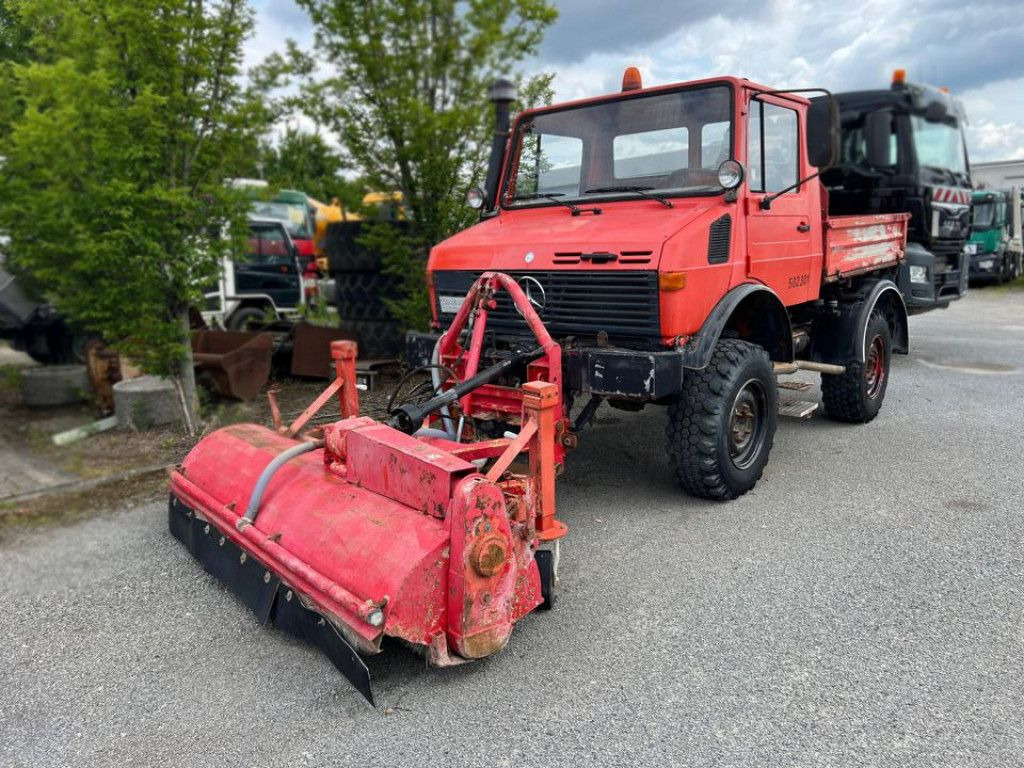 Mercedes-Benz Unimog U 424 2-Achs Allradkipper Front+Heckhydra - Kipper: das Bild 1 Mercedes-Benz Unimog U 424 2-Achs Allradkipper Front+Heckhydra - Kipper: das Bild 1