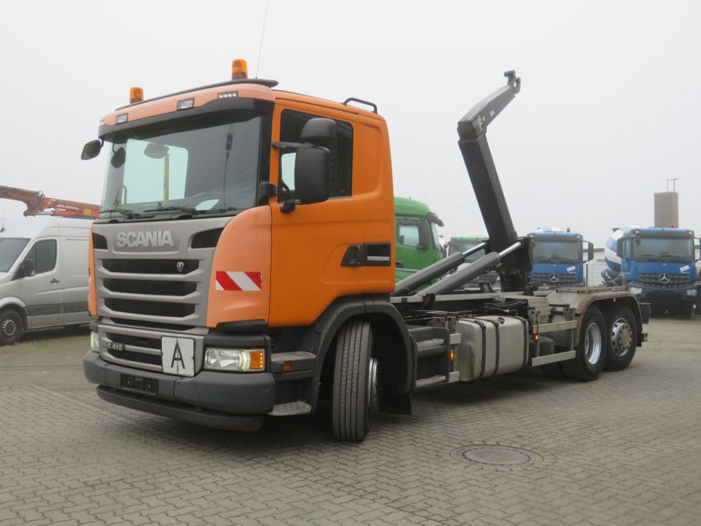 Scania G 410 LB 6x2*4HNA Abrollkipper Lift+Lenkachse 28 - Abrollkipper: das Bild 1 Scania G 410 LB 6x2*4HNA Abrollkipper Lift+Lenkachse 28 - Abrollkipper: das Bild 1