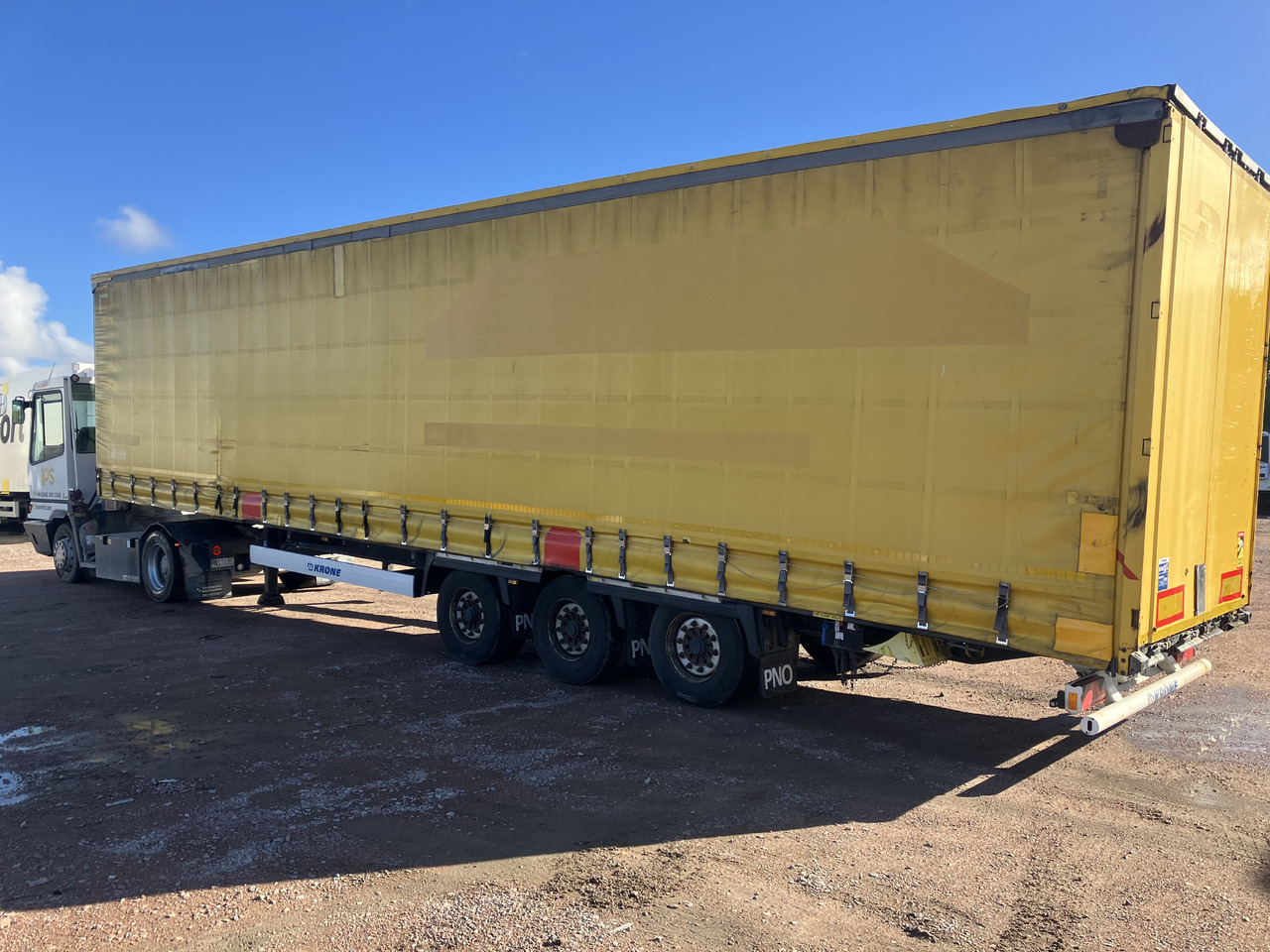 KRONE MEGA CURTAIN - LIFTING ROOF - HUCKEPACK - Planenauflieger: das Bild 5 KRONE MEGA CURTAIN - LIFTING ROOF - HUCKEPACK - Planenauflieger: das Bild 5