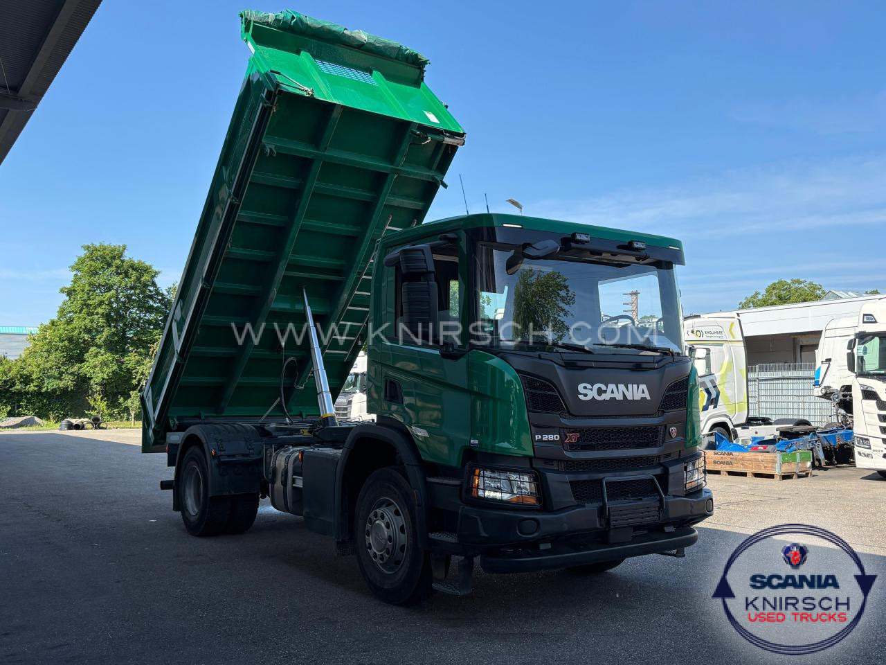 SCANIA P280B4x2HZ 3-Seiten Kipper / Bordmatic / HYVA - Kipper: das Bild 5 SCANIA P280B4x2HZ 3-Seiten Kipper / Bordmatic / HYVA - Kipper: das Bild 5