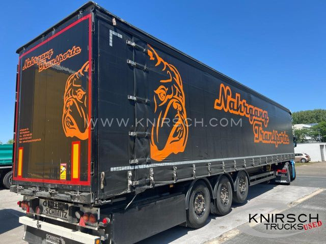 Schmitz Cargobull XL, Heckportal verbreiterbar, 1 + 3 Achselift - Planenauflieger: das Bild 1 Schmitz Cargobull XL, Heckportal verbreiterbar, 1 + 3 Achselift - Planenauflieger: das Bild 1