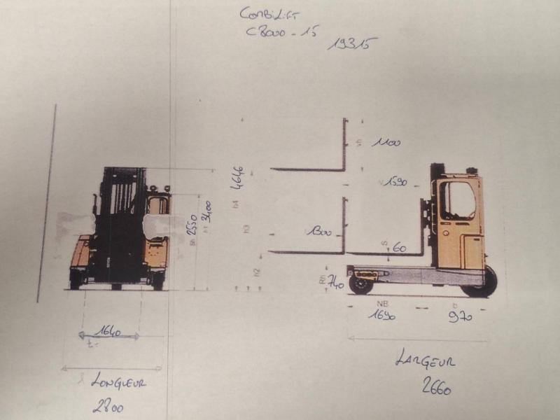 Vierwegstapler Combilift C8000-15: das Bild 23