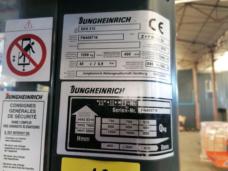 Kommissionierer Jungheinrich EKS312: das Bild 12