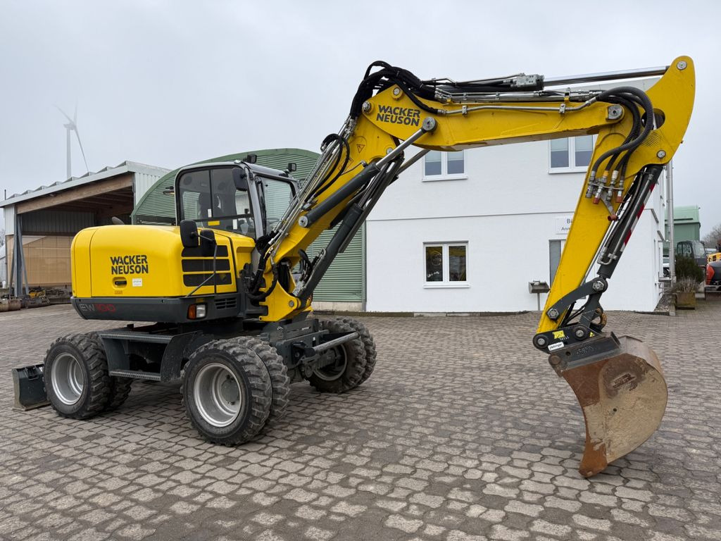 Wacker EW 100, Bj 20, 2050 BH, VA, HS08, TL - Mobilbagger: das Bild 3 Wacker EW 100, Bj 20, 2050 BH, VA, HS08, TL - Mobilbagger: das Bild 3