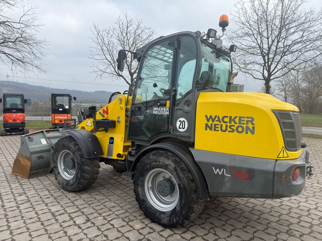 Wacker WL 70, Bj 21, 1625 BH, 122 PS, Schaufel Gabel - Radlader: das Bild 2 Wacker WL 70, Bj 21, 1625 BH, 122 PS, Schaufel Gabel - Radlader: das Bild 2