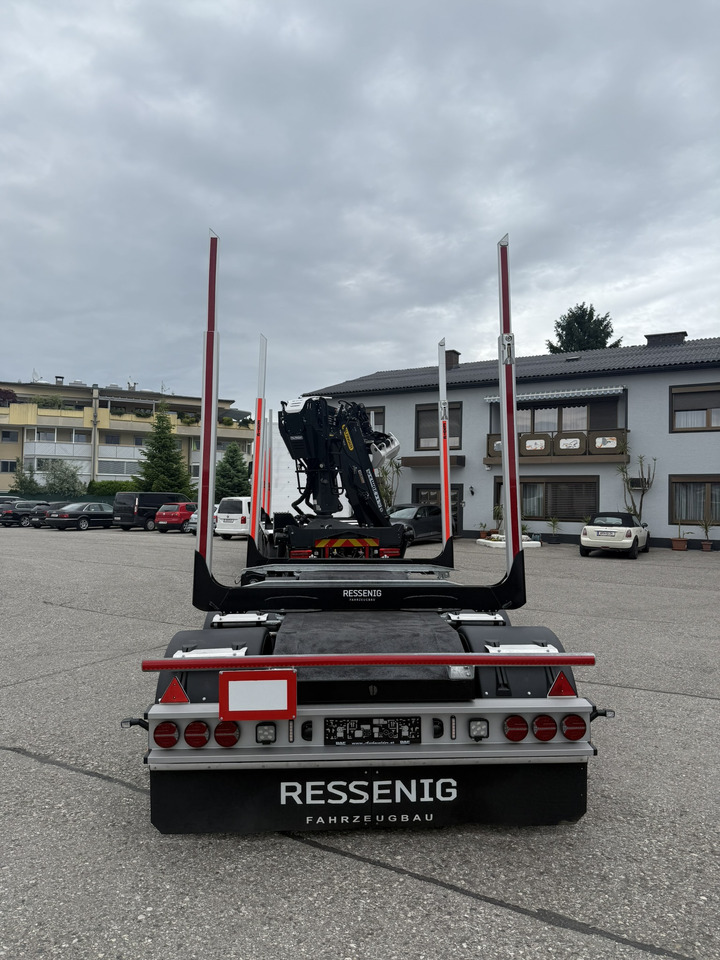 Holztransporter, Autokran Für die Beförderung von Holz neu kaufen DAF XF FAT XF 530: das Bild 10