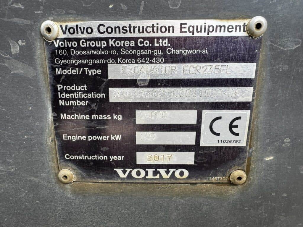 Kettenbagger Volvo ECR235EL: das Bild 18