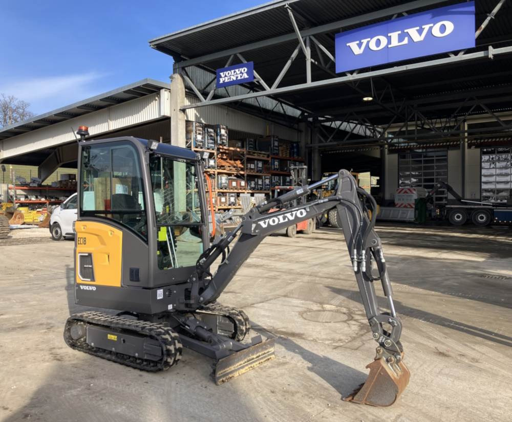 Volvo JEC18E Electric - Minibagger: das Bild 1 Volvo JEC18E Electric - Minibagger: das Bild 1