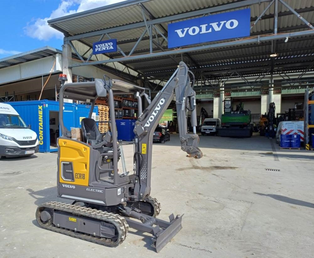 Volvo JECR18E Electric - Minibagger: das Bild 1 Volvo JECR18E Electric - Minibagger: das Bild 1