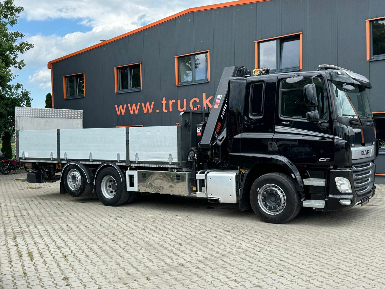 DAF CF 450 FAN 6x2 Pritsche mit Kran HIAB 188 E-6 - Pritsche LKW, Autokran: das Bild 5 DAF CF 450 FAN 6x2 Pritsche mit Kran HIAB 188 E-6 - Pritsche LKW, Autokran: das Bild 5