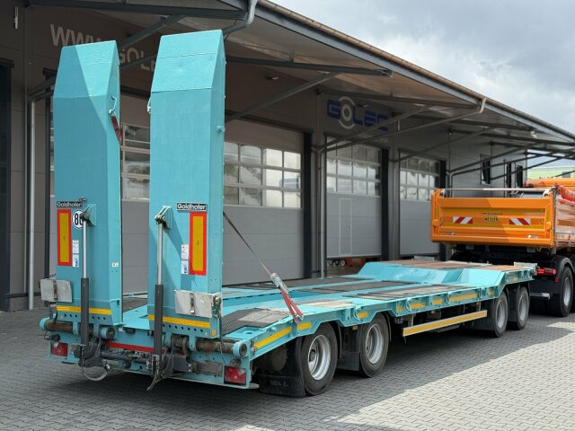 Tieflader Anhänger Für die Beförderung von schwere Technik Goldhofer TU 4 EXPERT 4870 Tieflader Anhänger 44,8 T: das Bild 9