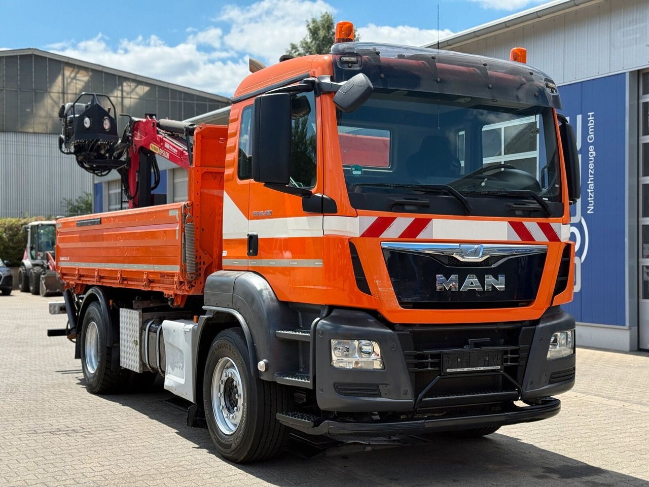 MAN TGS 18.400 4x2 Kipper Bordmatic Kran Palfinger - Kipper, Autokran: das Bild 1 MAN TGS 18.400 4x2 Kipper Bordmatic Kran Palfinger - Kipper, Autokran: das Bild 1