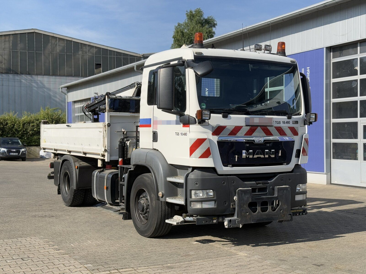 MAN TGS 18.480 4x4H Winter. Kipper Kran PALFINGER 12 - Kipper, Autokran: das Bild 1 MAN TGS 18.480 4x4H Winter. Kipper Kran PALFINGER 12 - Kipper, Autokran: das Bild 1