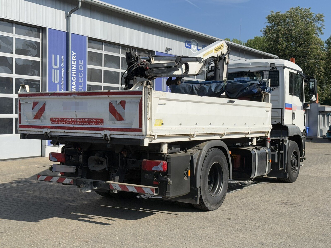 MAN TGS 18.480 4x4H Winter. Kipper Kran PALFINGER 12 - Kipper, Autokran: das Bild 5 MAN TGS 18.480 4x4H Winter. Kipper Kran PALFINGER 12 - Kipper, Autokran: das Bild 5