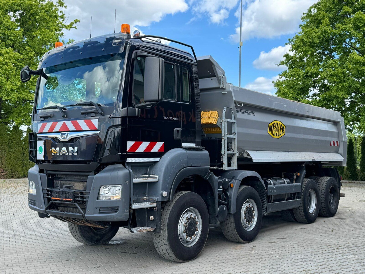 MAN TGS 35.460 8x6 BB Muldenkipper Meiller - Absetzkipper: das Bild 2 MAN TGS 35.460 8x6 BB Muldenkipper Meiller - Absetzkipper: das Bild 2