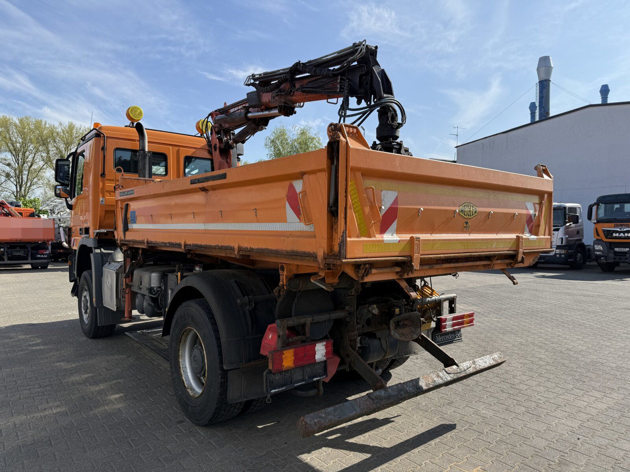 Mercedes-Benz ACTROS 2044 4x4 Kipper Kran ATLAS 65.2 A2L - Autokran: das Bild 5 Mercedes-Benz ACTROS 2044 4x4 Kipper Kran ATLAS 65.2 A2L - Autokran: das Bild 5
