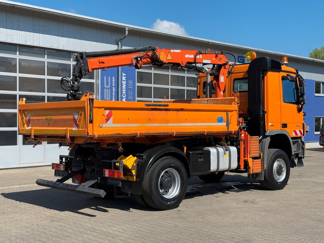 Mercedes-Benz ACTROS 2044 4x4 Kipper Kran ATLAS 65.2 A2L - Kipper, Autokran: das Bild 5 Mercedes-Benz ACTROS 2044 4x4 Kipper Kran ATLAS 65.2 A2L - Kipper, Autokran: das Bild 5