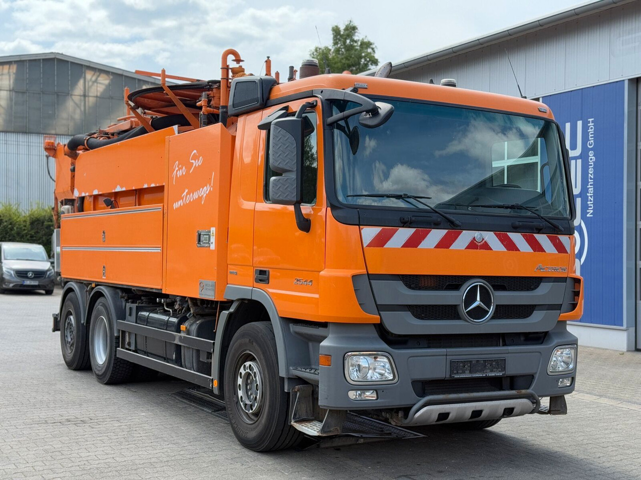 Mercedes-Benz ACTROS 2544 6x2*4 Wiedemann SUPER 1000 - 13 m³ - Saug-/ Spülfahrzeug: das Bild 1 Mercedes-Benz ACTROS 2544 6x2*4 Wiedemann SUPER 1000 - 13 m³ - Saug-/ Spülfahrzeug: das Bild 1