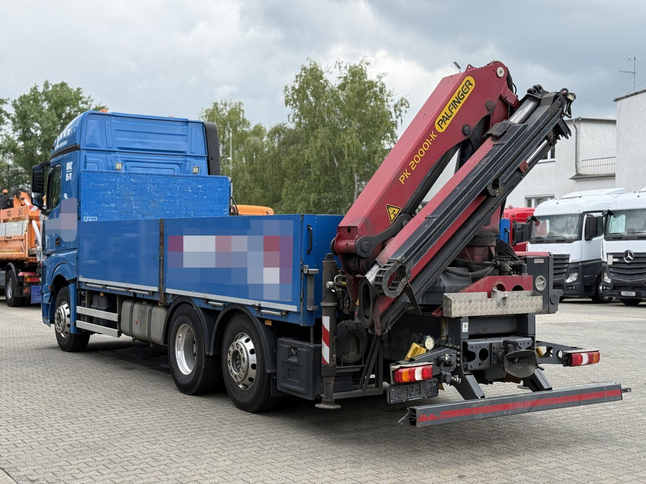 Mercedes-Benz ACTROS 2545 6x2 Pritsche Kran Palfinger PK20001K - Autokran: das Bild 5 Mercedes-Benz ACTROS 2545 6x2 Pritsche Kran Palfinger PK20001K - Autokran: das Bild 5
