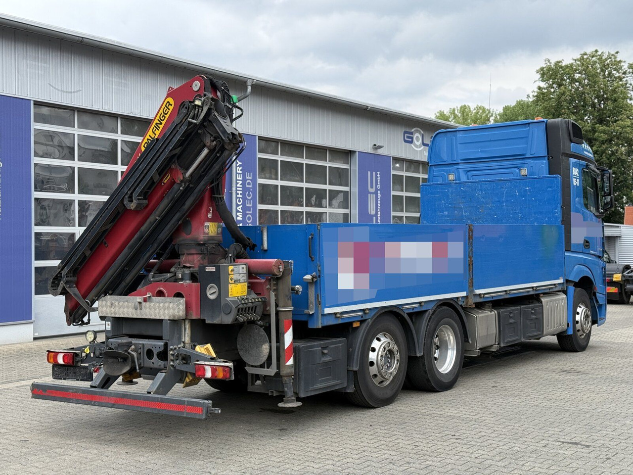 Mercedes-Benz ACTROS 2545 6x2 Pritsche Kran Palfinger PK20001K - Autokran: das Bild 3 Mercedes-Benz ACTROS 2545 6x2 Pritsche Kran Palfinger PK20001K - Autokran: das Bild 3