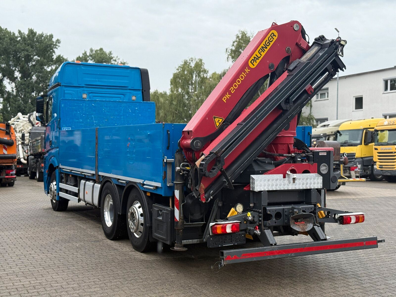 Mercedes-Benz ACTROS 2545 6x2 Pritsche Kran Palfinger PK20001K - Pritsche LKW, Autokran: das Bild 5 Mercedes-Benz ACTROS 2545 6x2 Pritsche Kran Palfinger PK20001K - Pritsche LKW, Autokran: das Bild 5