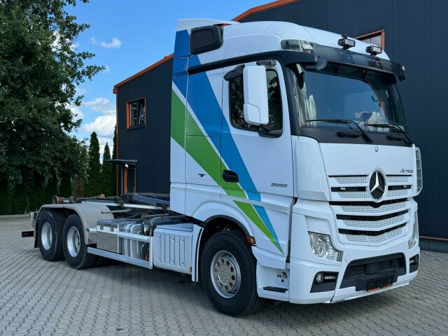 Mercedes-Benz ACTROS 2658 6x2 Abrollkipper MEILLER RK 26.67K - Abrollkipper: das Bild 1 Mercedes-Benz ACTROS 2658 6x2 Abrollkipper MEILLER RK 26.67K - Abrollkipper: das Bild 1