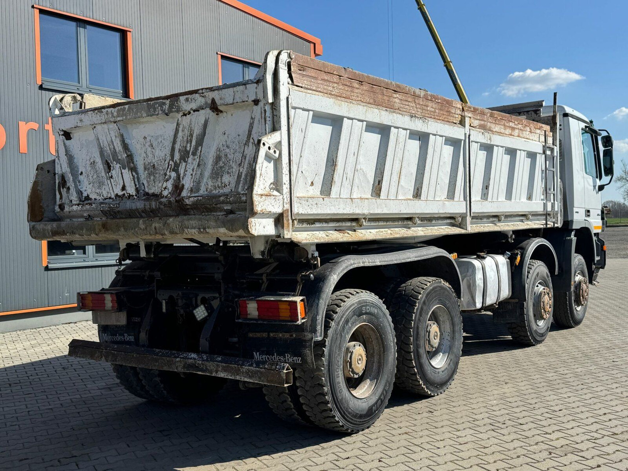 Mercedes-Benz ACTROS 4144 8x8 EURO4 DSK Meiller - Kipper: das Bild 4 Mercedes-Benz ACTROS 4144 8x8 EURO4 DSK Meiller - Kipper: das Bild 4
