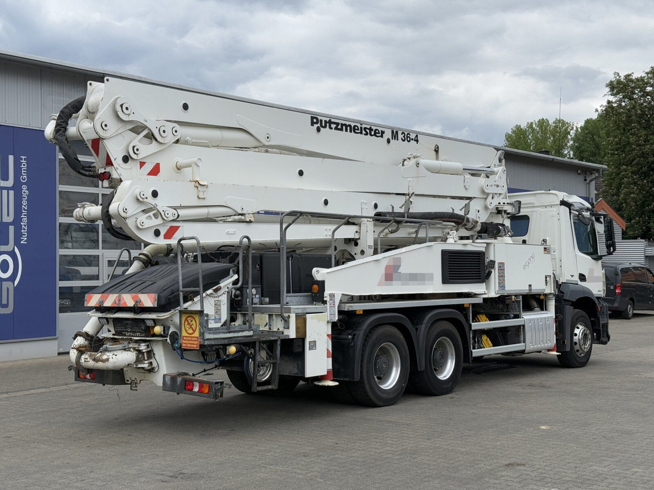 Mercedes-Benz AROCS 2840 6x4 Betonp. Putzmeister BSF36-4.16HLS - Betonpumpe: das Bild 4 Mercedes-Benz AROCS 2840 6x4 Betonp. Putzmeister BSF36-4.16HLS - Betonpumpe: das Bild 4
