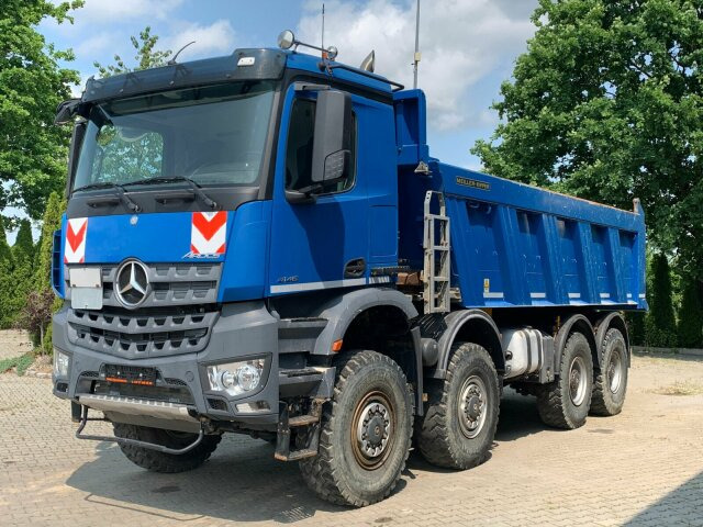 Mercedes-Benz AROCS 4145 8x8 EURO6 Muldenkipper – Leasing Mercedes-Benz AROCS 4145 8x8 EURO6 Muldenkipper: das Bild 15