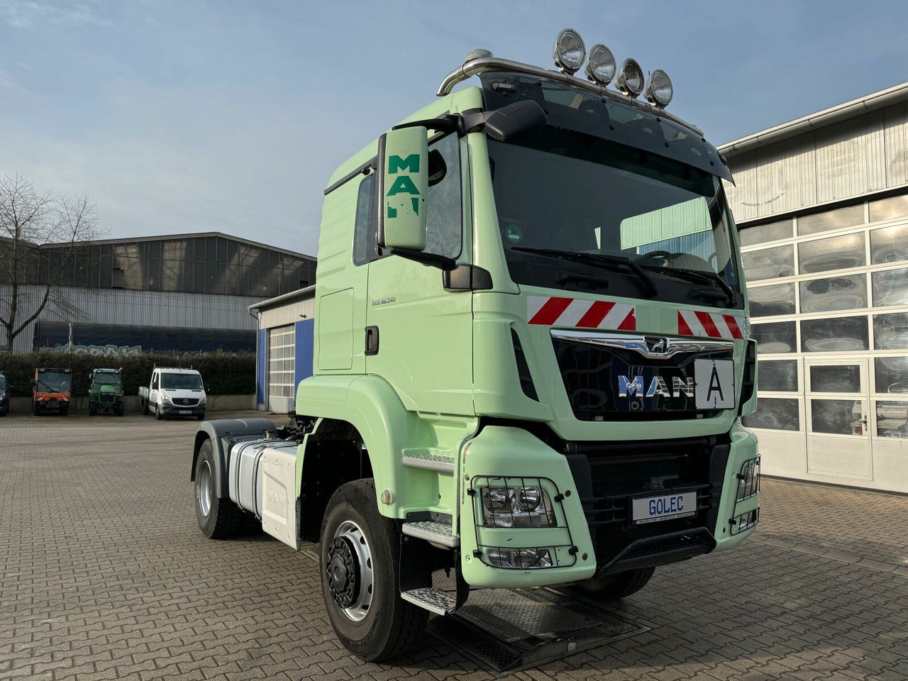 MAN TGS 18.510 4x4 SZM - Kipphyd. Blatt Luft - Sattelzugmaschine: das Bild 1 MAN TGS 18.510 4x4 SZM - Kipphyd. Blatt Luft - Sattelzugmaschine: das Bild 1