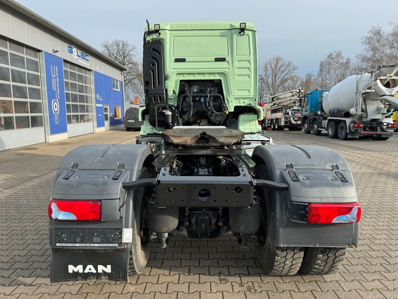 MAN TGS 18.510 4x4 SZM - Kipphyd. Blatt Luft - Sattelzugmaschine: das Bild 5 MAN TGS 18.510 4x4 SZM - Kipphyd. Blatt Luft - Sattelzugmaschine: das Bild 5