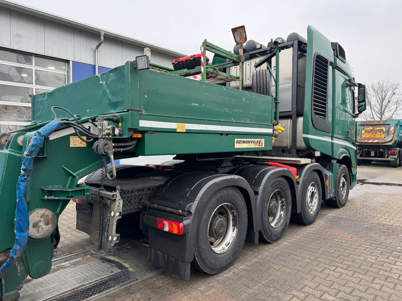 Mercedes-Benz ACTROS 4163 8x4 Schwerlast +Tieflader 4+2 *83 T - Sattelzugmaschine: das Bild 5 Mercedes-Benz ACTROS 4163 8x4 Schwerlast +Tieflader 4+2 *83 T - Sattelzugmaschine: das Bild 5