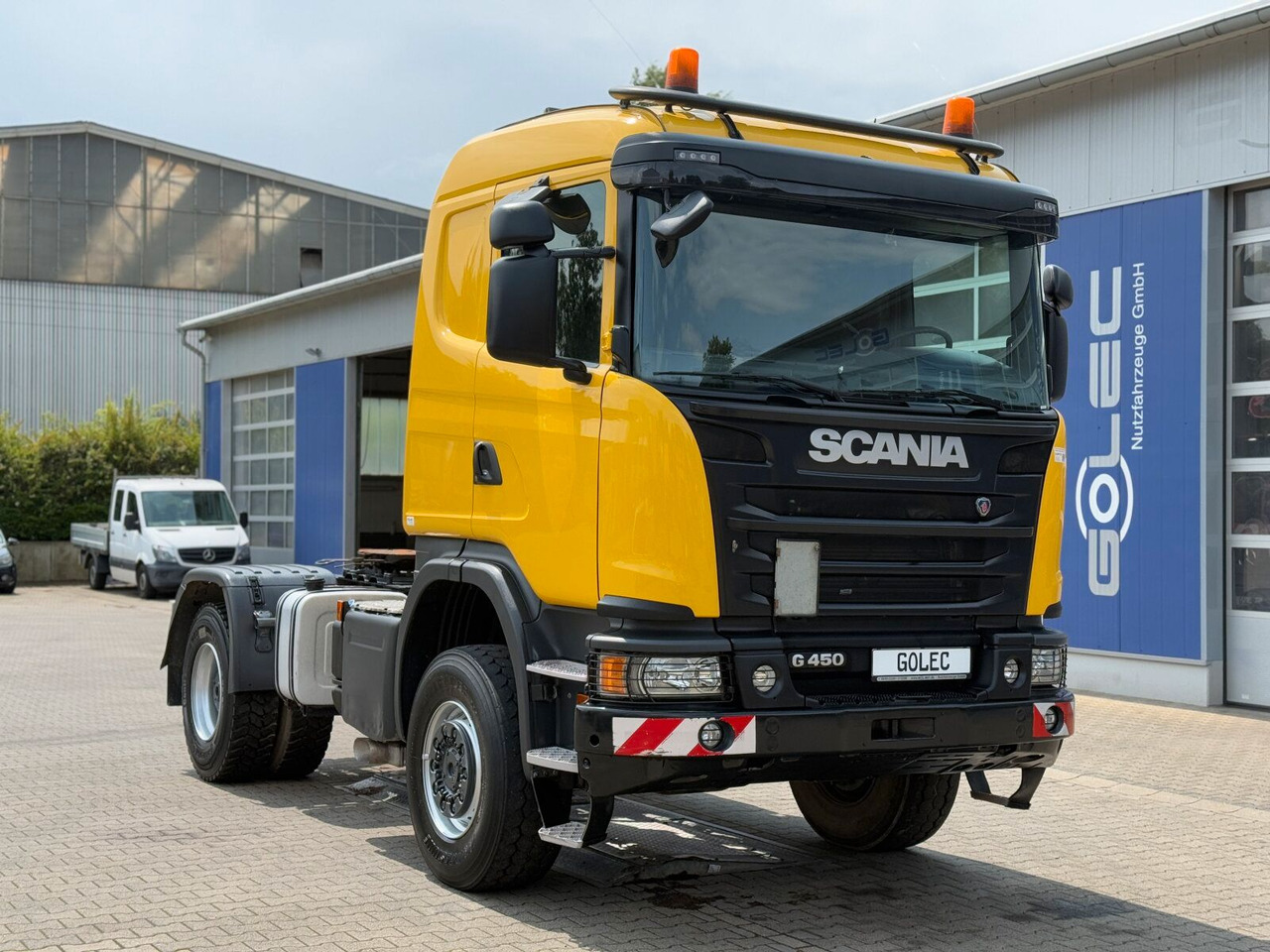 Scania G450 4x4 Euro 6 SZM Kipphydraulik Blatt/ Luft - Sattelzugmaschine: das Bild 1 Scania G450 4x4 Euro 6 SZM Kipphydraulik Blatt/ Luft - Sattelzugmaschine: das Bild 1