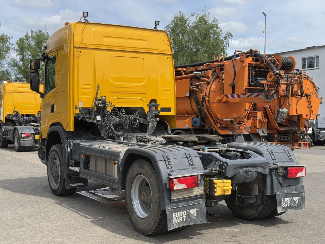 Scania G450 XT 4x4 Euro 6 SZM Kipphydraulik Blatt/ Luft - Sattelzugmaschine: das Bild 5 Scania G450 XT 4x4 Euro 6 SZM Kipphydraulik Blatt/ Luft - Sattelzugmaschine: das Bild 5