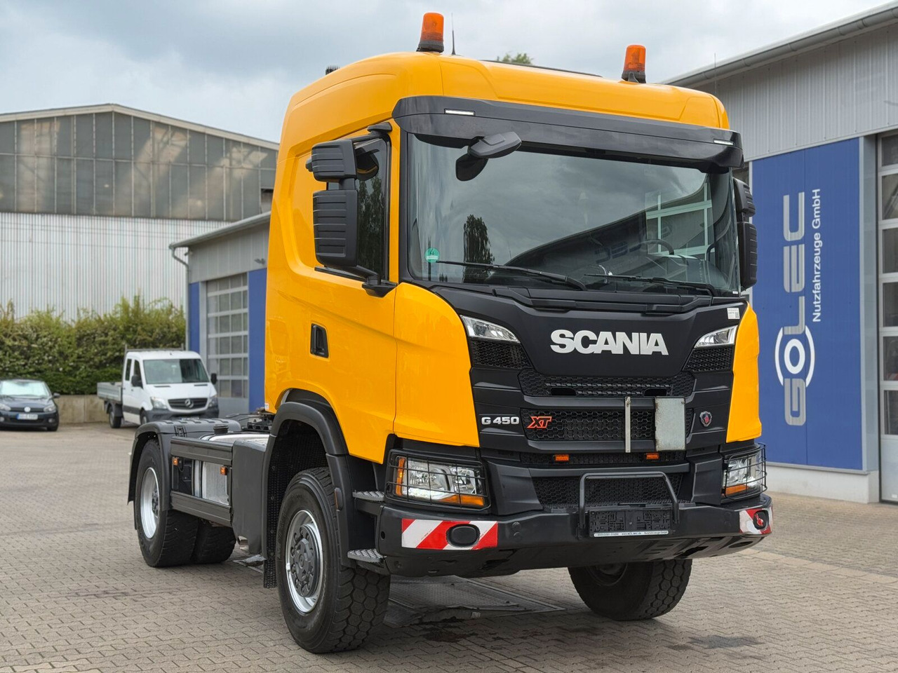 Scania G450 XT 4x4 Euro 6 SZM Kipphydraulik Blatt/ Luft - Sattelzugmaschine: das Bild 1 Scania G450 XT 4x4 Euro 6 SZM Kipphydraulik Blatt/ Luft - Sattelzugmaschine: das Bild 1