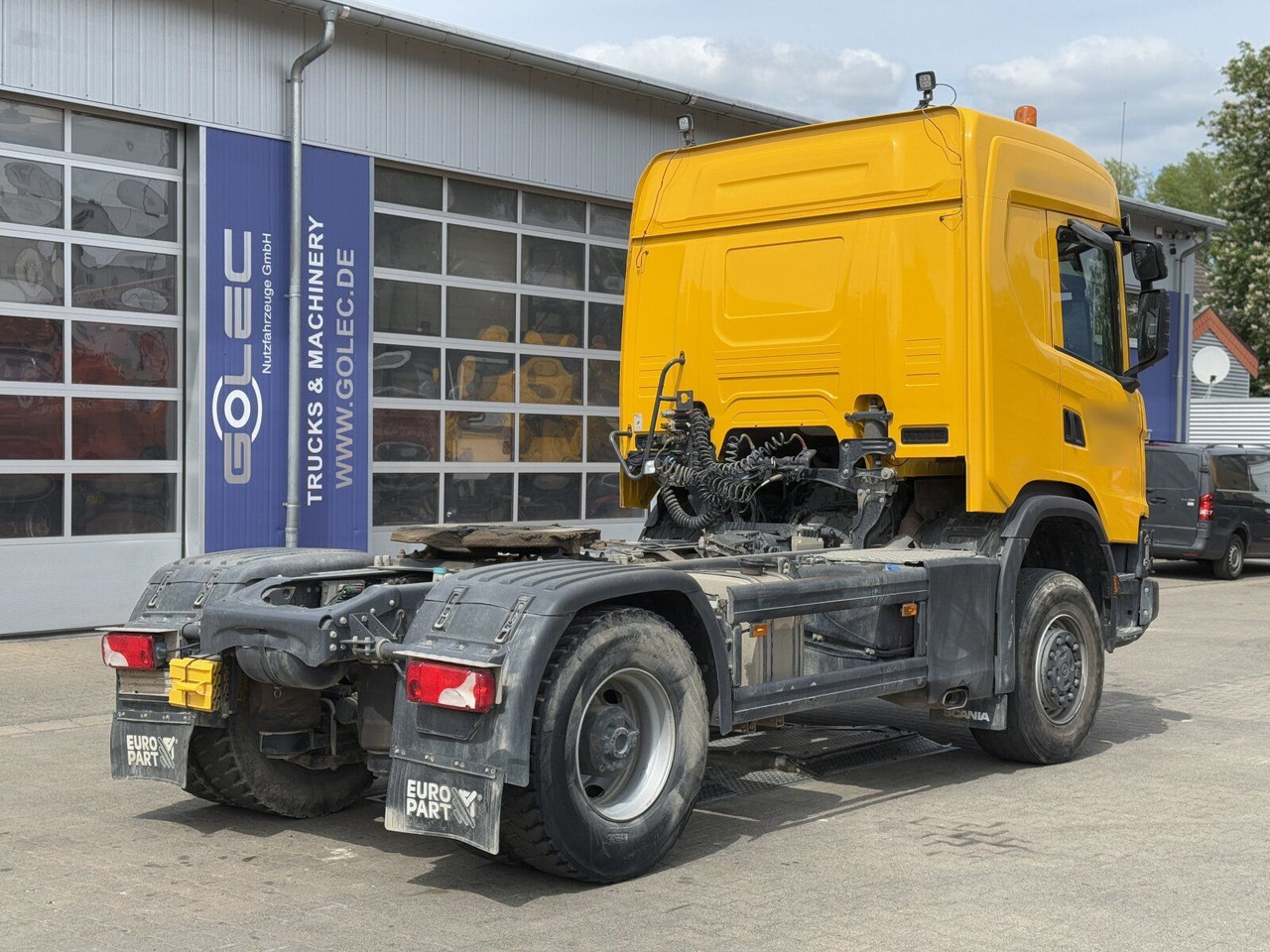 Scania G450 XT 4x4 Euro 6 SZM Kipphydraulik Blatt/ Luft - Sattelzugmaschine: das Bild 3 Scania G450 XT 4x4 Euro 6 SZM Kipphydraulik Blatt/ Luft - Sattelzugmaschine: das Bild 3