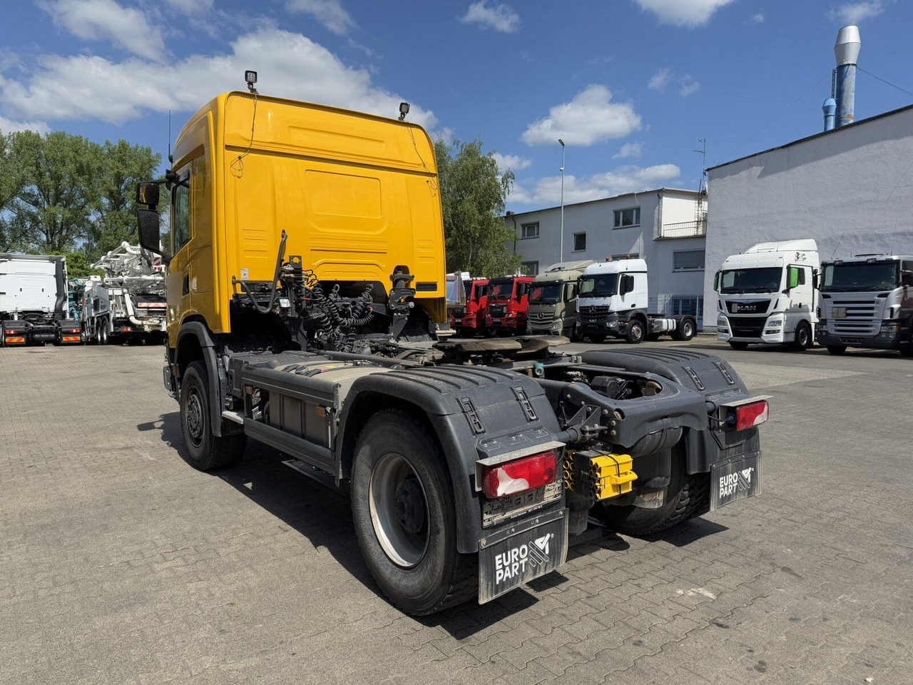 Scania G450 XT 4x4 Euro 6 SZM Kipphydraulik Blatt/ Luft - Sattelzugmaschine: das Bild 5 Scania G450 XT 4x4 Euro 6 SZM Kipphydraulik Blatt/ Luft - Sattelzugmaschine: das Bild 5