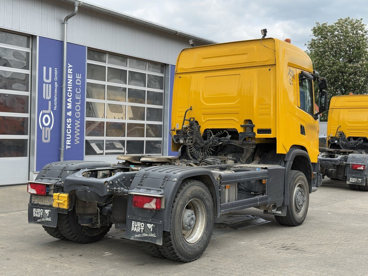 Scania G450 XT 4x4 Euro 6 SZM Kipphydraulik Blatt/ Luft - Sattelzugmaschine: das Bild 3 Scania G450 XT 4x4 Euro 6 SZM Kipphydraulik Blatt/ Luft - Sattelzugmaschine: das Bild 3