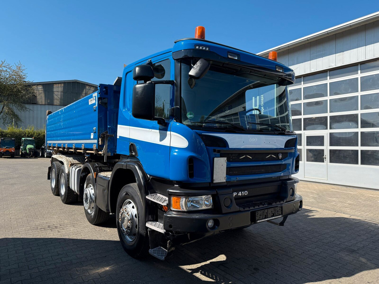 Scania P 410 8x4 Dreiseitenkipper DAUTEL - Kipper: das Bild 1 Scania P 410 8x4 Dreiseitenkipper DAUTEL - Kipper: das Bild 1