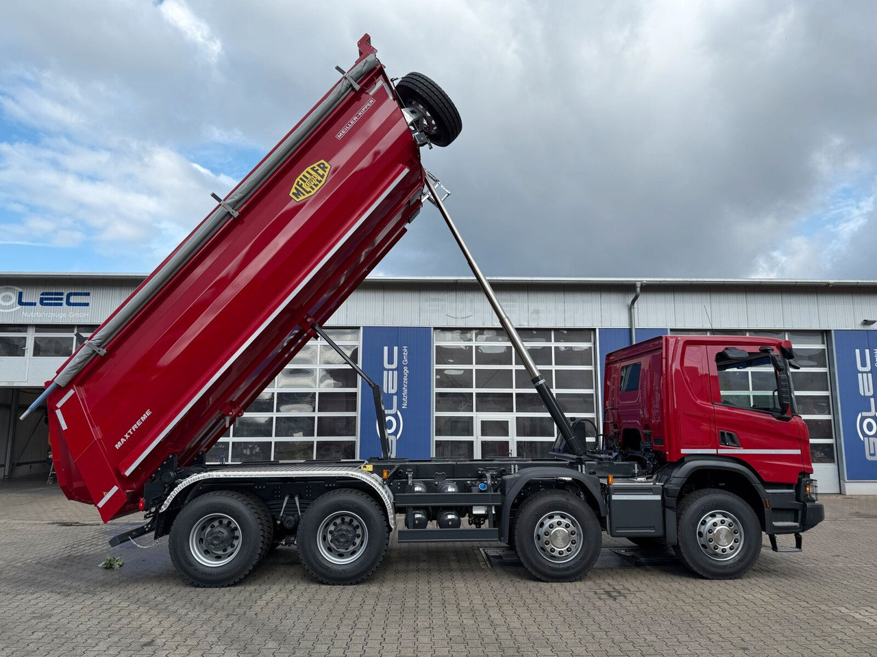 Scania P 420 8x4 Kipper Meiller Euro 6 - Absetzkipper: das Bild 4 Scania P 420 8x4 Kipper Meiller Euro 6 - Absetzkipper: das Bild 4