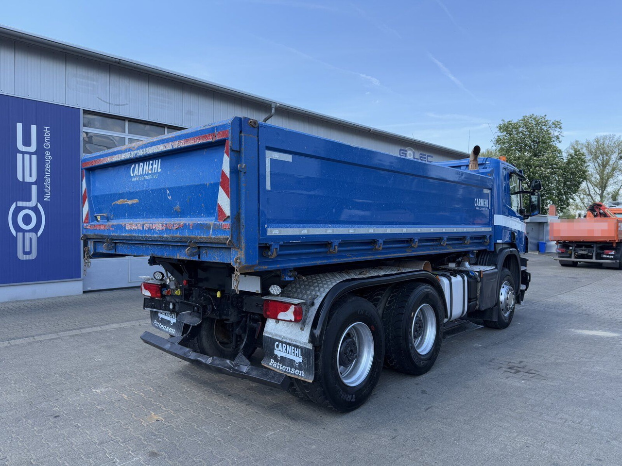 Scania P 450 6x4 Dreiseitenkipper DAUTEL - Kipper: das Bild 4 Scania P 450 6x4 Dreiseitenkipper DAUTEL - Kipper: das Bild 4