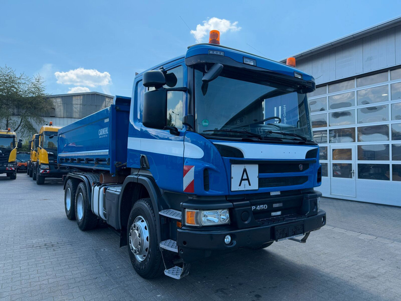 Scania P 450 6x4 Dreiseitenkipper DAUTEL - Kipper: das Bild 1 Scania P 450 6x4 Dreiseitenkipper DAUTEL - Kipper: das Bild 1